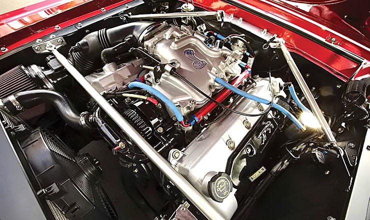 Herb Stuart's 1968 Mercury Cougar with 1999 Mustang SVT Cobra drivetrain