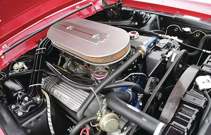 1967 Shelby GT500 convertible engine