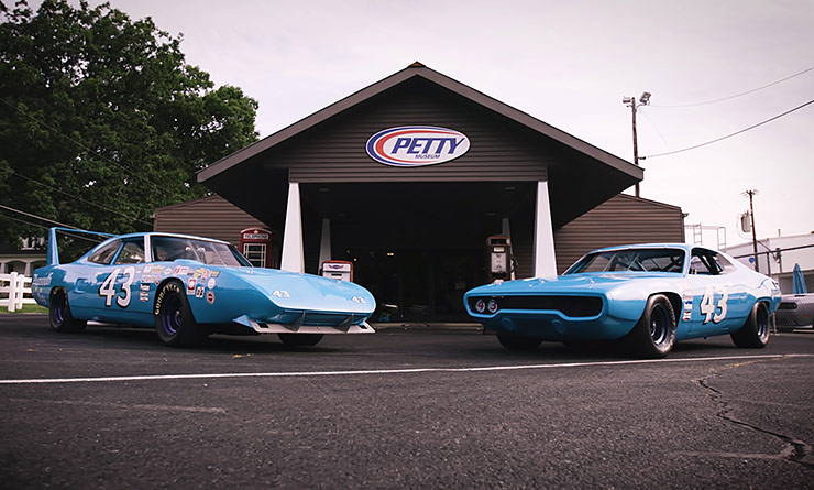 Richard Petty's 1970 and 1971 NASCAR race cars