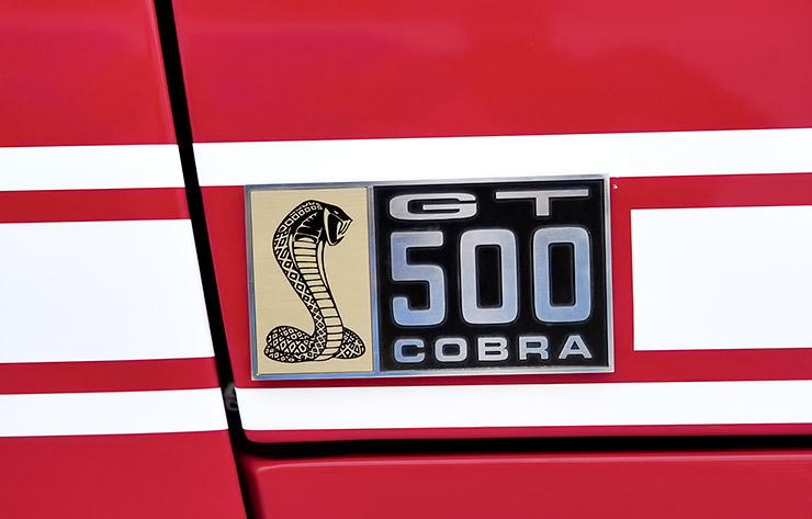 Shelby GT500 badge