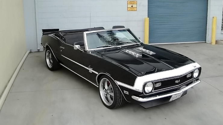 1968 pro-touring Camaro with Supercharged LSA CTS-V engine