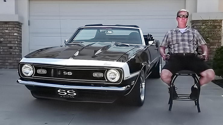 Bob Halls 1968 Camarao convertible