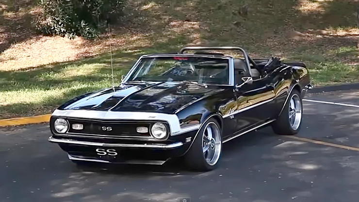 Bob Halls 1968 Camaro convertible pro-tourer