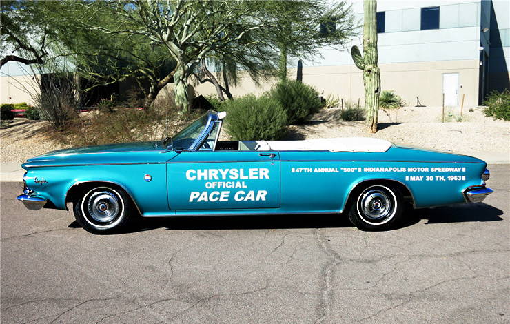 1963 Chrysler 300 Pace Setter left side