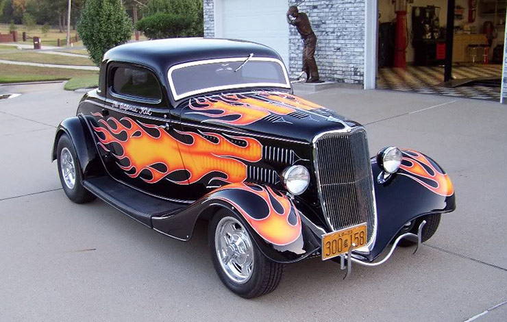 The California Kid 34 Ford hot rod front
