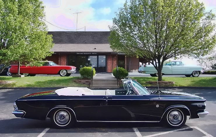 The one and only1963 Chrysler 300 Pace Setter in black color