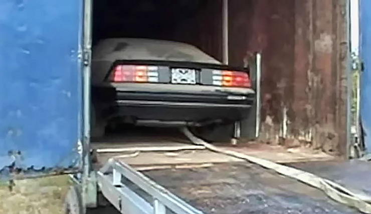 brand new 1985 IROC Z28 discovered in truck trailer