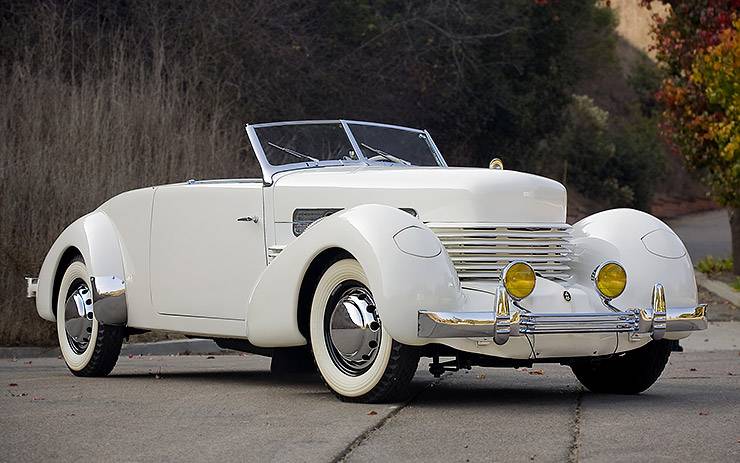 1936 Cord 810 Phaeton convertible