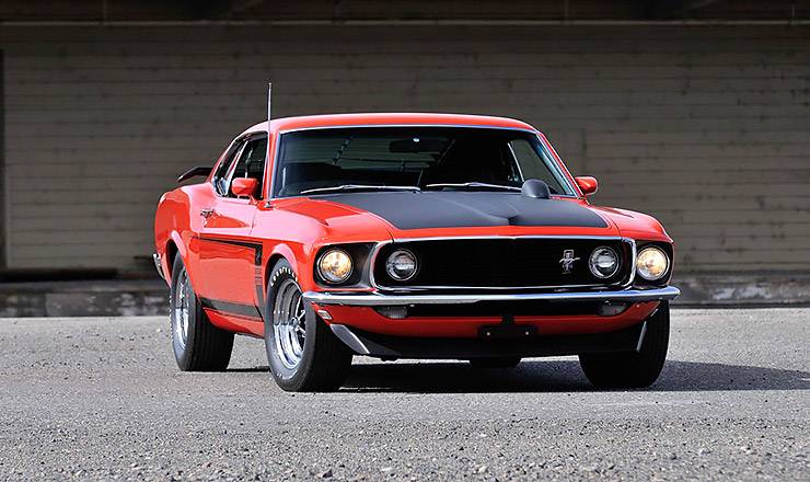 1969 Ford Mustang Boss 302 front