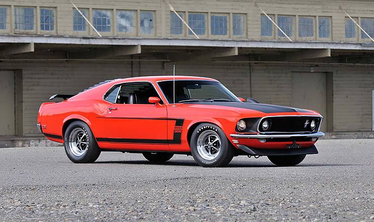 1969 Ford Mustang Boss 302 right side