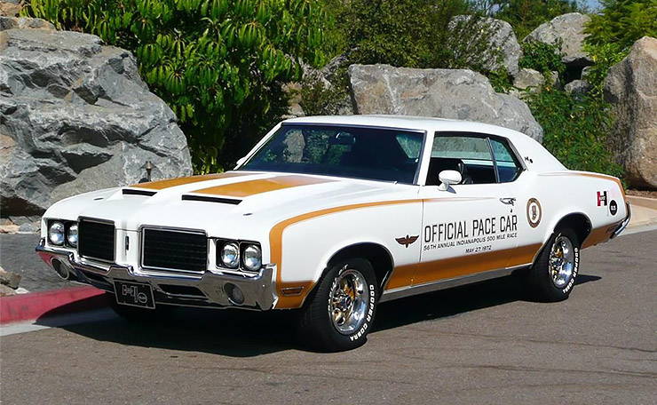 1972 Oldmobile 442 Hurst Olds Pace Car hardtop