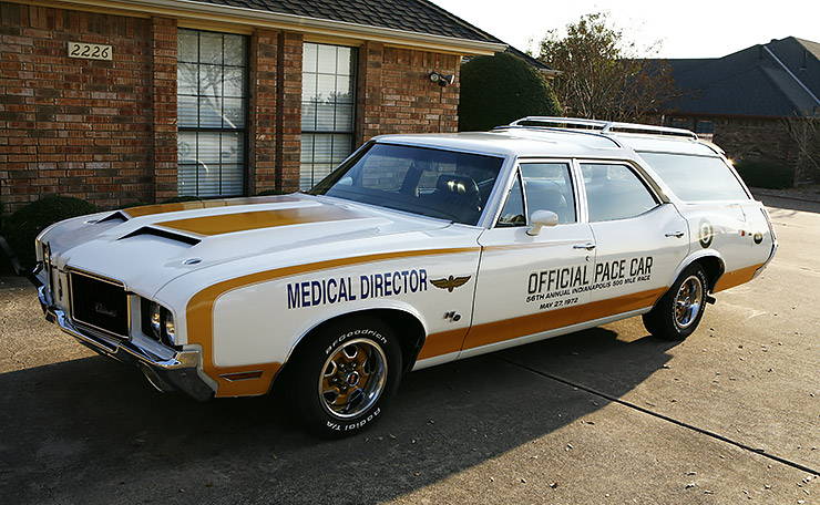 1972 Oldmobile 442 Hurst Olds Pace Car station wagon