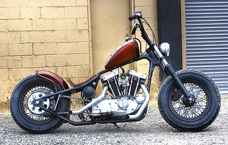 Harley Ironhead Sportster Bobber by Nash Motorcycles