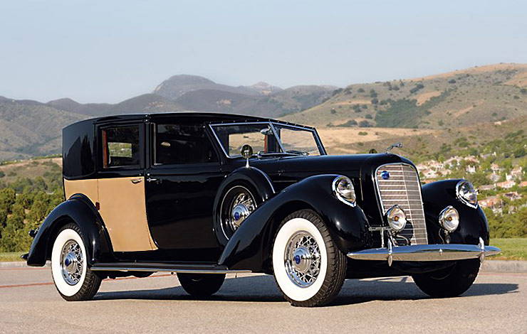 1937 Lincoln Model K Panel Brougham