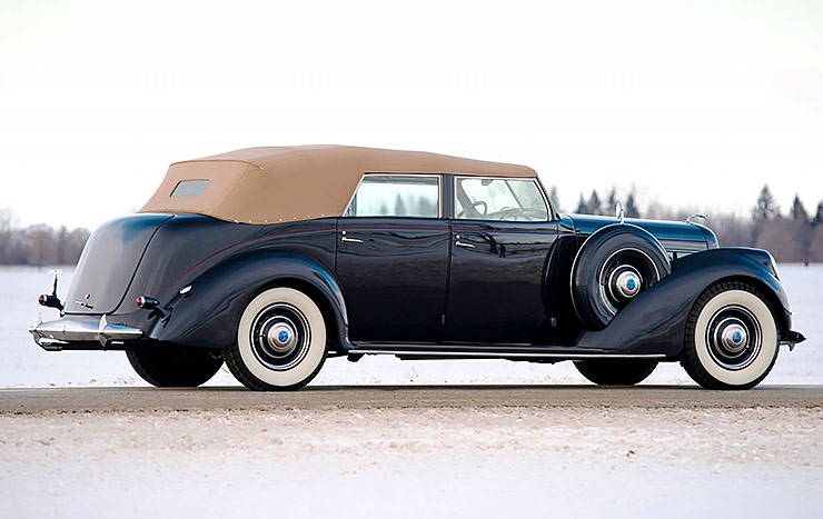 1937 Lincoln Model K Convertible Sedan