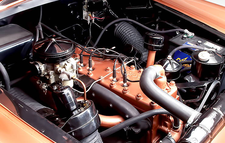 1954 Packard Panther-Daytona Roadster motor