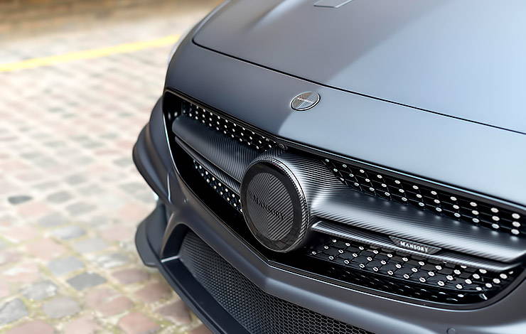 Mansory S63 AMG Coupe Black Edition front end
