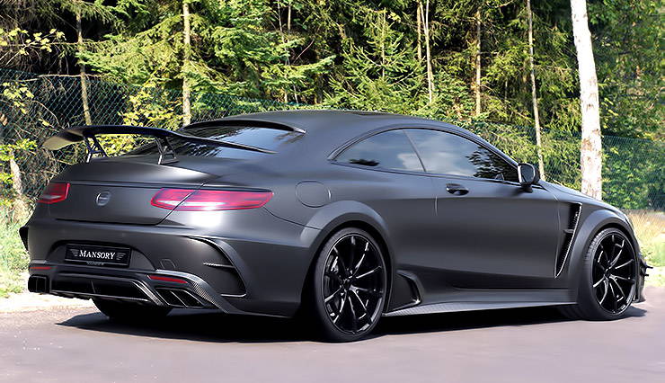 Mansory S Class Coupe Amg S63 Black Edition Boasting 1 000 Hp Throttlextreme