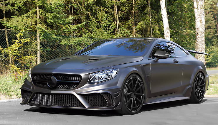 Mercedes S63 AMG Coupe Mansory Black Edition