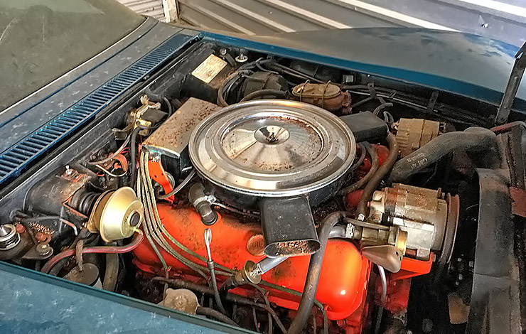 1972 Chevrolet Corvette 454 with 914 мiles engine