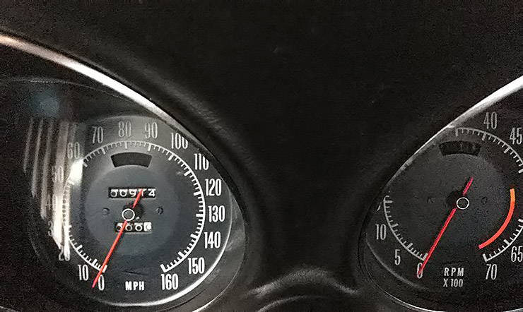 1972 Chevrolet Corvette 454 with 914 мiles odometer