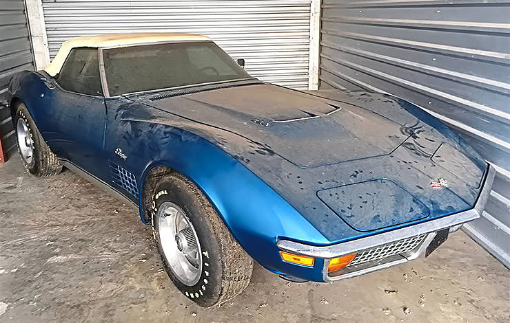 1972 Corvette 454 Convertible with less than 1000 miles