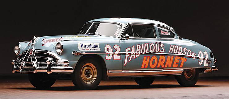 Herb Thomas 1952 Hudson Hornet NASCAR race car