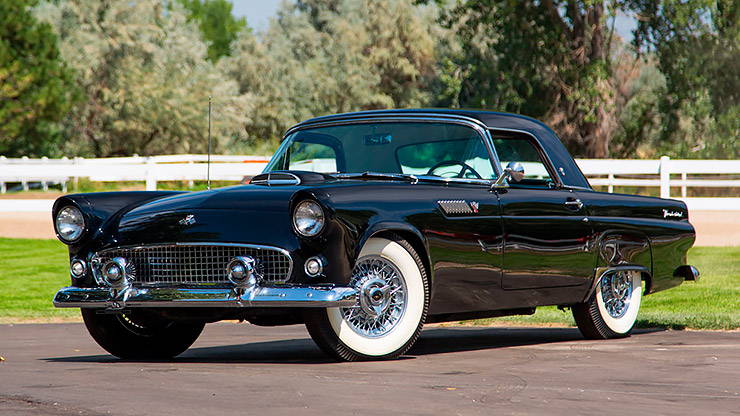 1955 Ford Thunderbird front