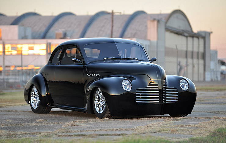 Aubrey King 1940 Buick Super Coupe front