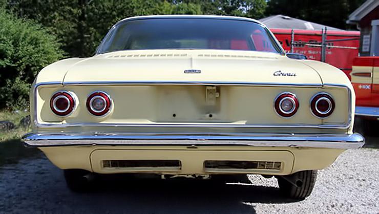 1966 Chevrolet Corvair rear