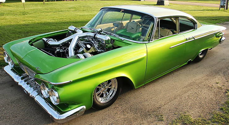 Twin Turbo 1961 Plymouth Belvedere named WAWAZAT