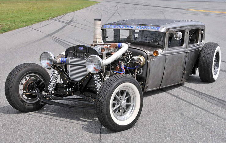 1931 Ford Tudor rat rod