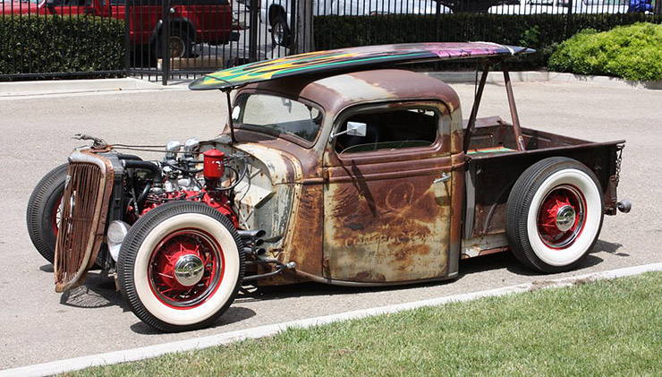 1936 Ford pickup rat rod