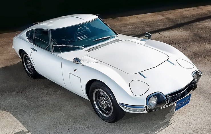 1968 Toyota 2000 GT front top