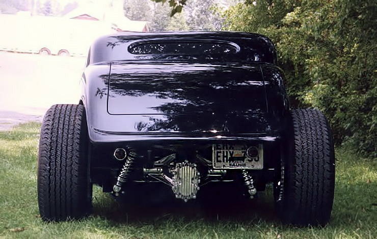 1933 Ford Coupe TRACKSTAR hot rod rear