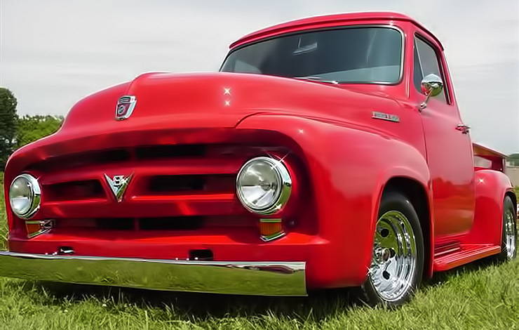 1953 F-100 Ford truck aka Old Red