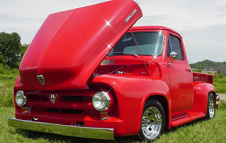 Rod Reprogles 1953 Ford F-100 aka Old Red