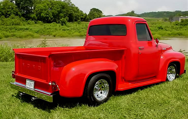 Rod Reprogles 1953 Ford F-100 right side