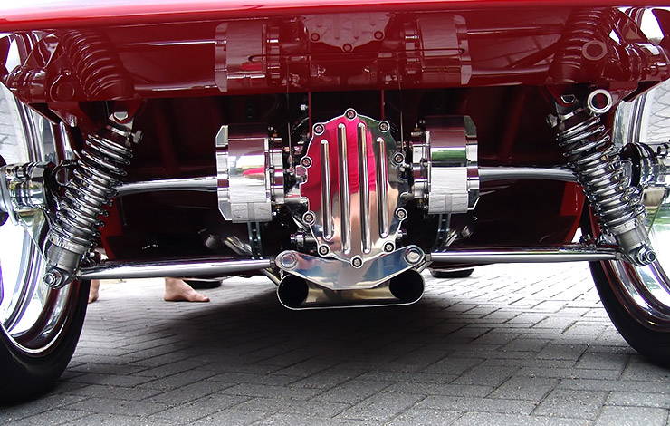 1934 Chevrolet Phantom Sedan "The Instigator" rear axle