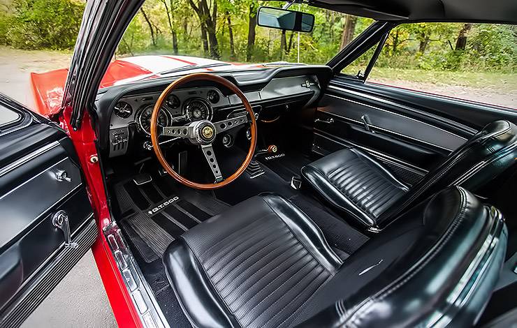 1967 Shelby GT500 Fastback interior