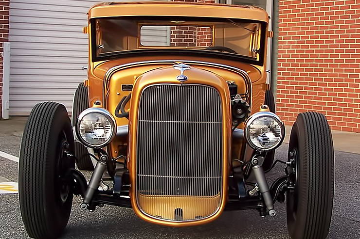 Danny Bacher's 1931 Ford Model A Coupe Hot Rod front end