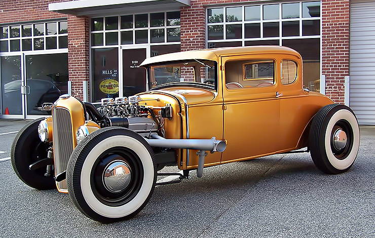 1931 Ford Model A Coupe Hot Rod left side