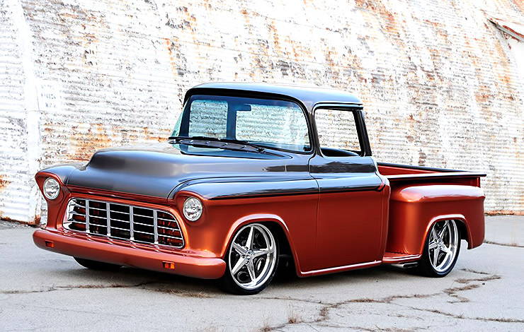 1956 Chevy 3100 Coppertime front left