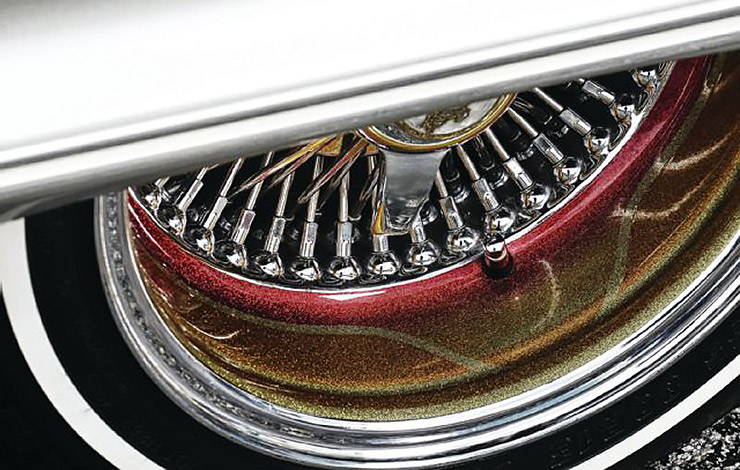 1964 Chevrolet Impala Sinatra lowrider wheel