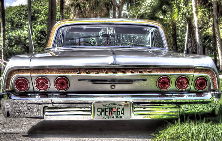 1964 Chevrolet Impala nicknamed Sinatra rear end