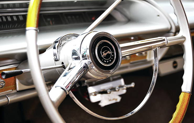 1964 Chevrolet Impala nicknamed Sinatra steering wheel