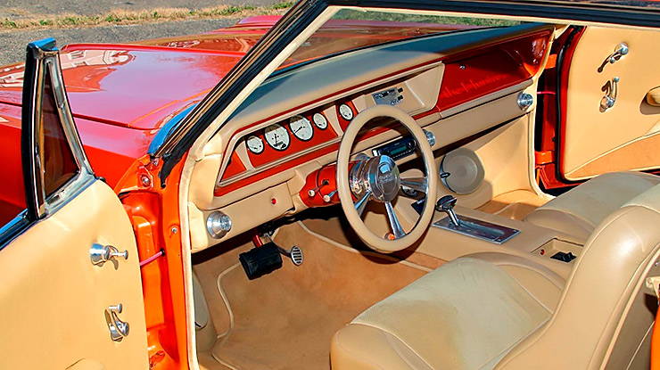 1966 Chevrolet Caprice known as The Huntress interior