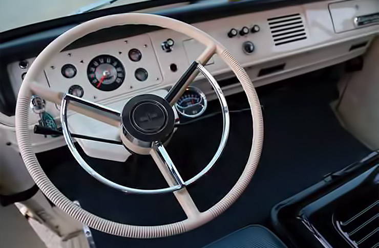 1967 Ford Econoline steering wheel