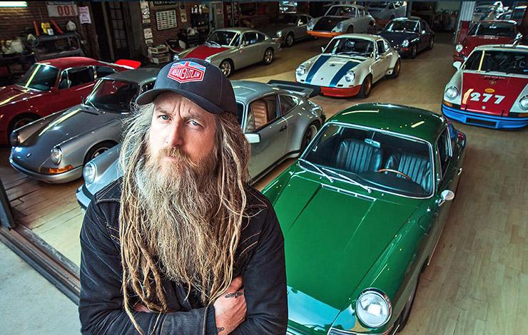 Porsche collection owned by Magnus Walker