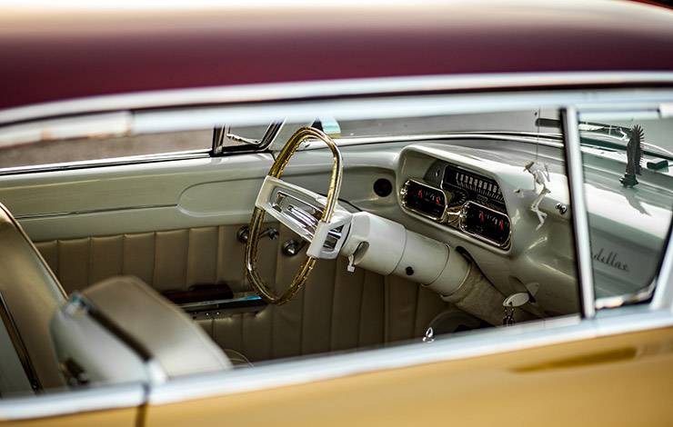 Fred Bottcher’s 57 Cadillac interior